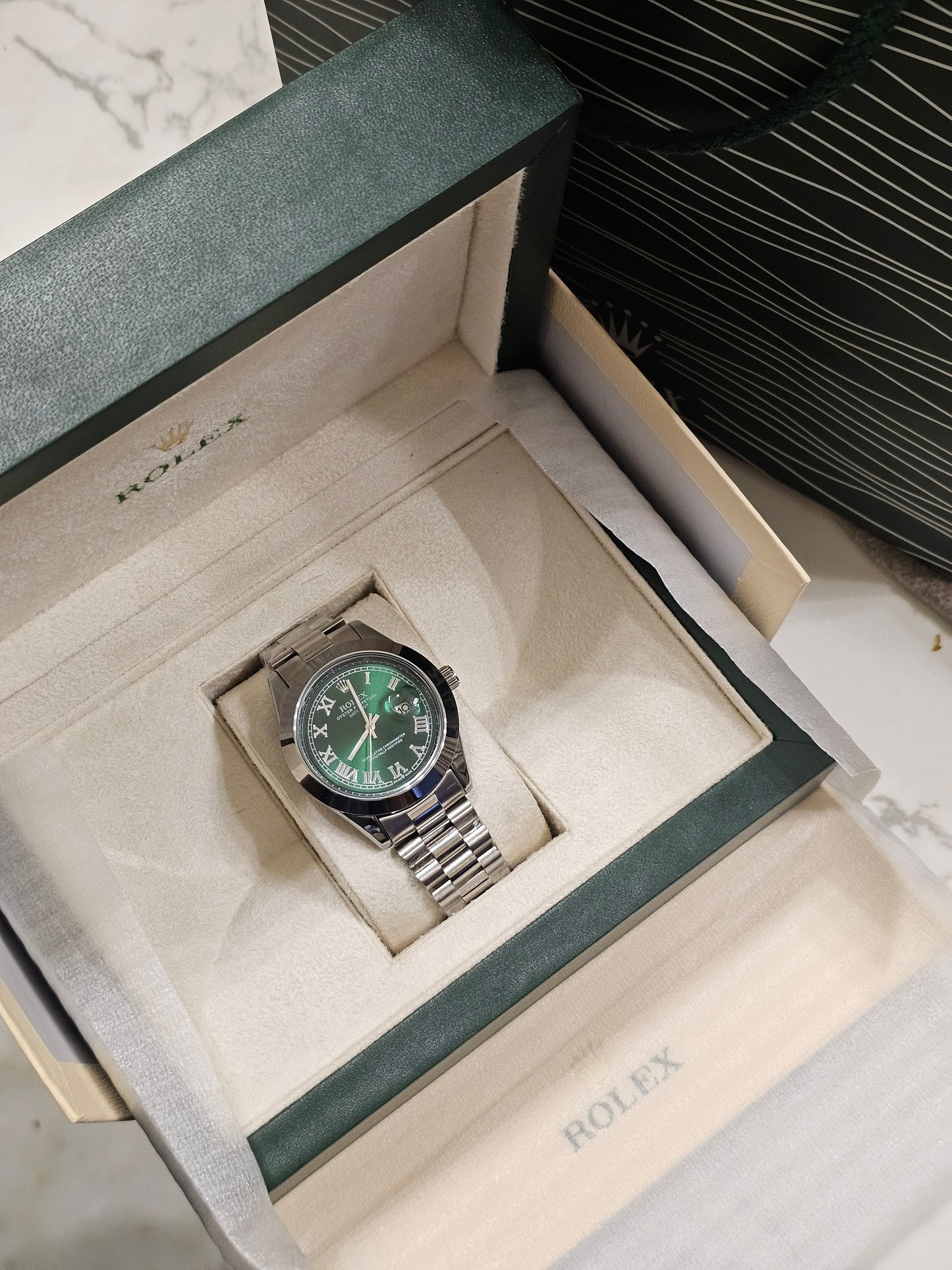 ROLEX GREEN DIAL