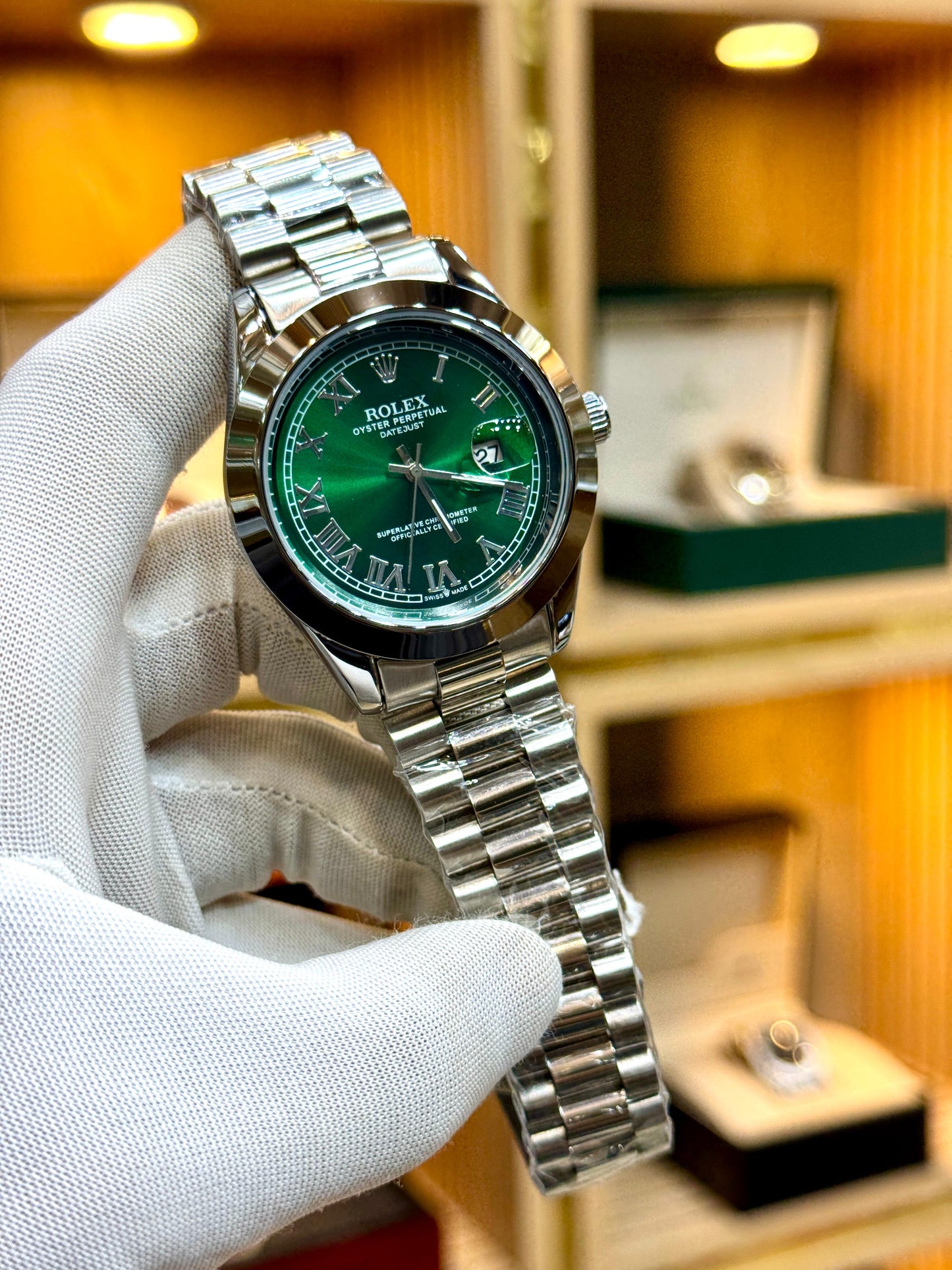 ROLEX GREEN DIAL