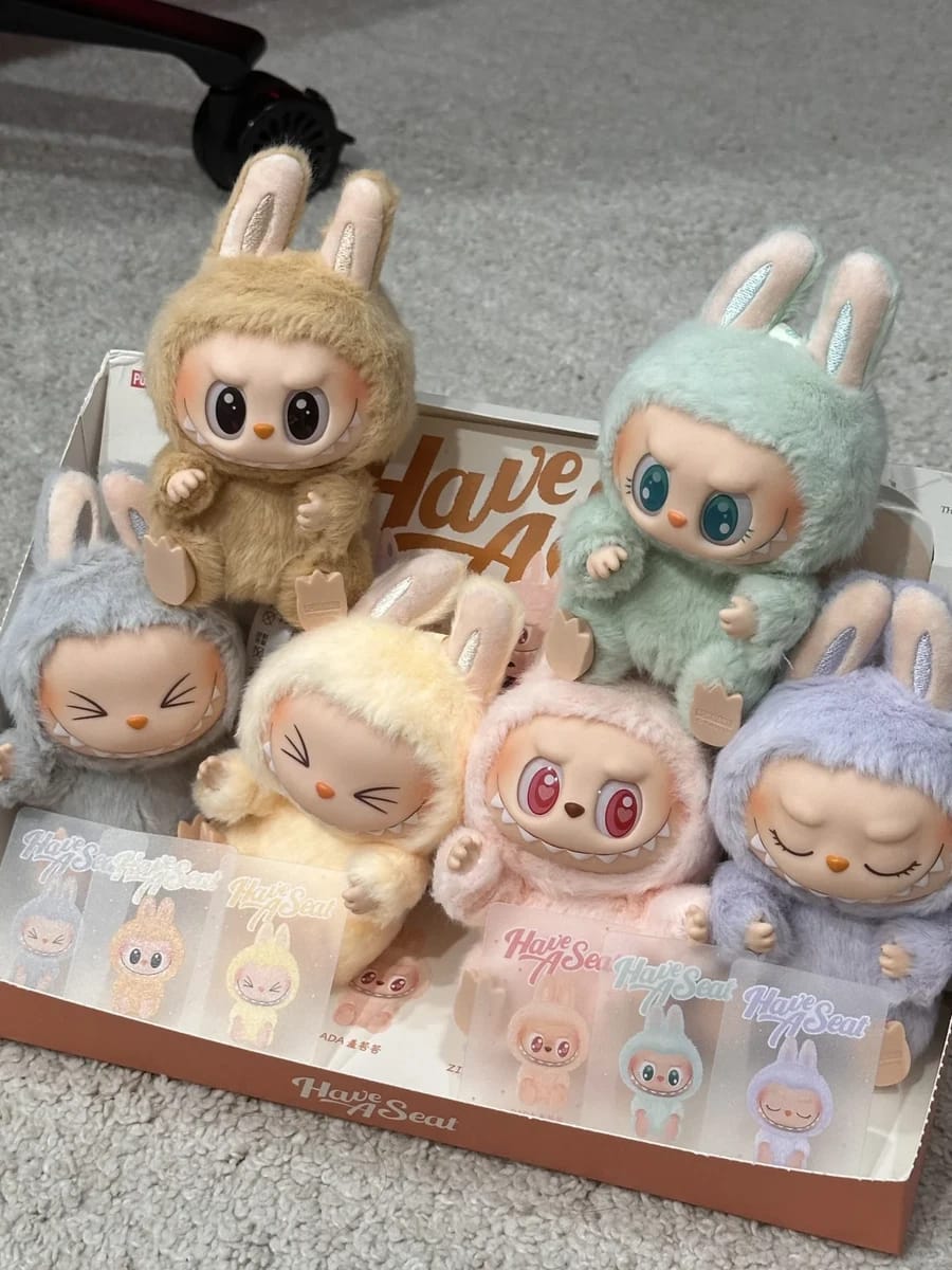 Labubu The Monster Big into Energy Plush Blind Box Plush Toy Surprise Box